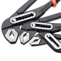 8/10/12inch Alligator Pliers 7 Files Multifunction Non-slip Grips Water Pump Repair Tool