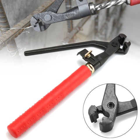 Rotary Hand Tool Wire Tying Twister Steel Fixing Rebar Grid Plier Cutter