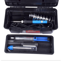 110/220V 60W Adjustable Temperature Electric Welding Soldering Tools Kit