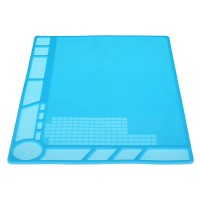 Heat Insulation Silicone Pad Desk Mat Repair Soldering Station Maintenance Platform