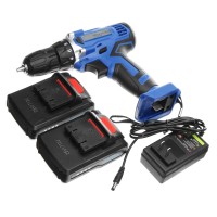 25V Rechargeable Cordless Drill Lithium-Ion Electric Hammer Screwdriver