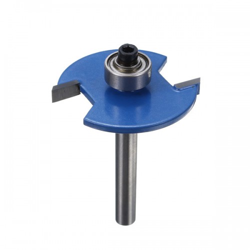 1/4 Inch Shank Biscuit Joiner Cutter Router Bit With Bearing Woodworking Cutter