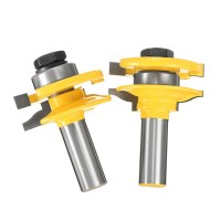 3pcs 1/2 Inch Shank Router Bit Rail Stile and Panel Raiser Woodworking Cutter