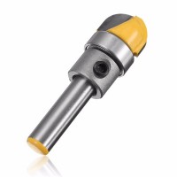 1/4 Inch Shank Bearing Round Nose Template Router Bit