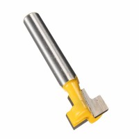 1/4 Inch Shank Yellow T-Slot Cutter Woodworking Router Bit For 1/2 Inch Hex Bolt