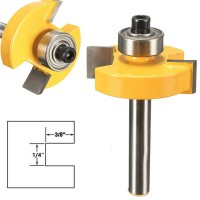 1/4 Inch T Type Slotted Router Bit Woodworking Tool