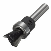 1/4 Inch Shank 10 Degree Carbide Dovetail Joint Router Bit With Bearing Woodworking Cutter