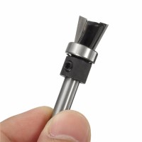 1/4 Inch Shank 10 Degree Carbide Dovetail Joint Router Bit With Bearing Woodworking Cutter